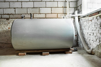 fuel oil tank installation