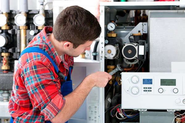 image of a boiler repair