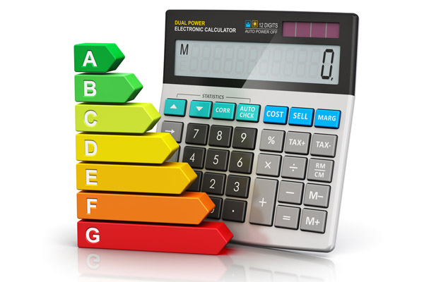 image of efficiency rating depicting energy-efficient ductless air conditioner for historic home